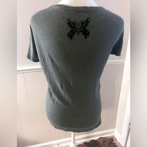 Zadig & Voltaire Deluxe Felt Butterfly Tshirt